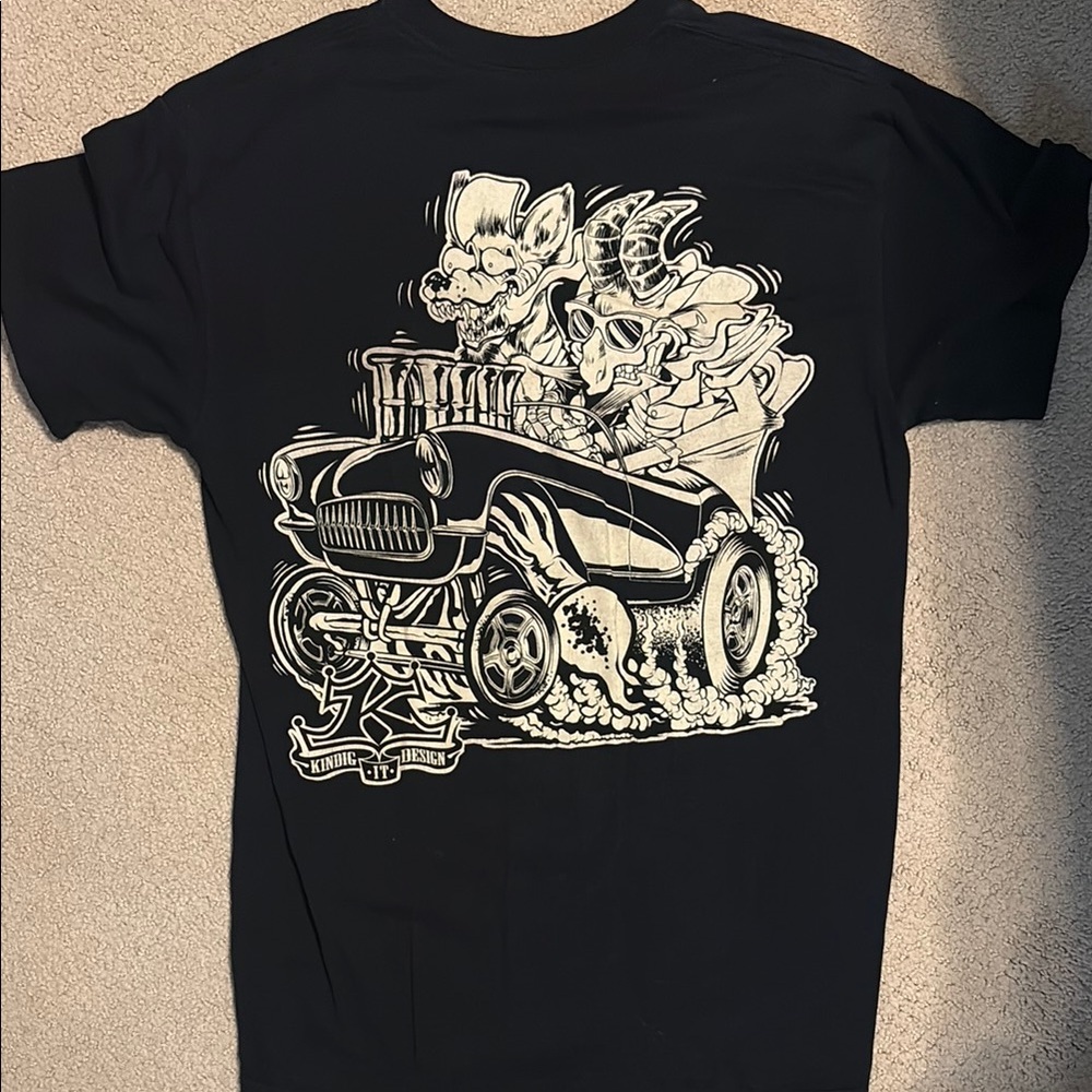 Black Graphic Tee